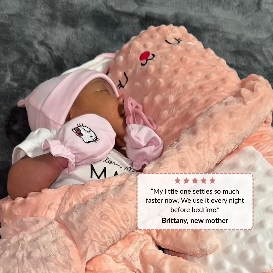 LullaBaby Patting Buddy — Soothing Sleep Aid Pillow for Infants & Toddlers