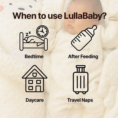 LullaBaby Patting Buddy — Soothing Sleep Aid Pillow for Infants & Toddlers