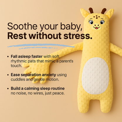 LullaBaby Patting Buddy — Soothing Sleep Aid Pillow for Infants & Toddlers