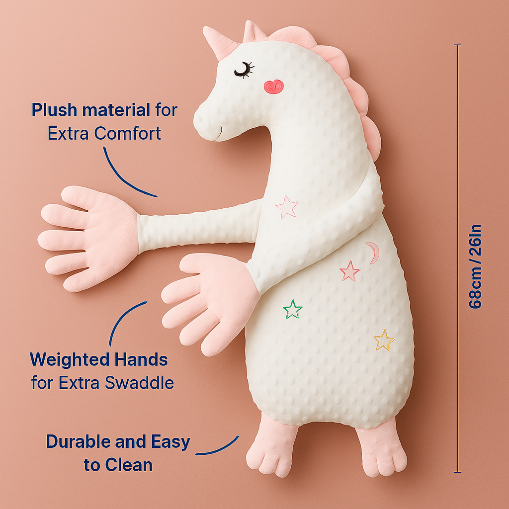 LullaBaby Patting Buddy — Soothing Sleep Aid Pillow for Infants & Toddlers