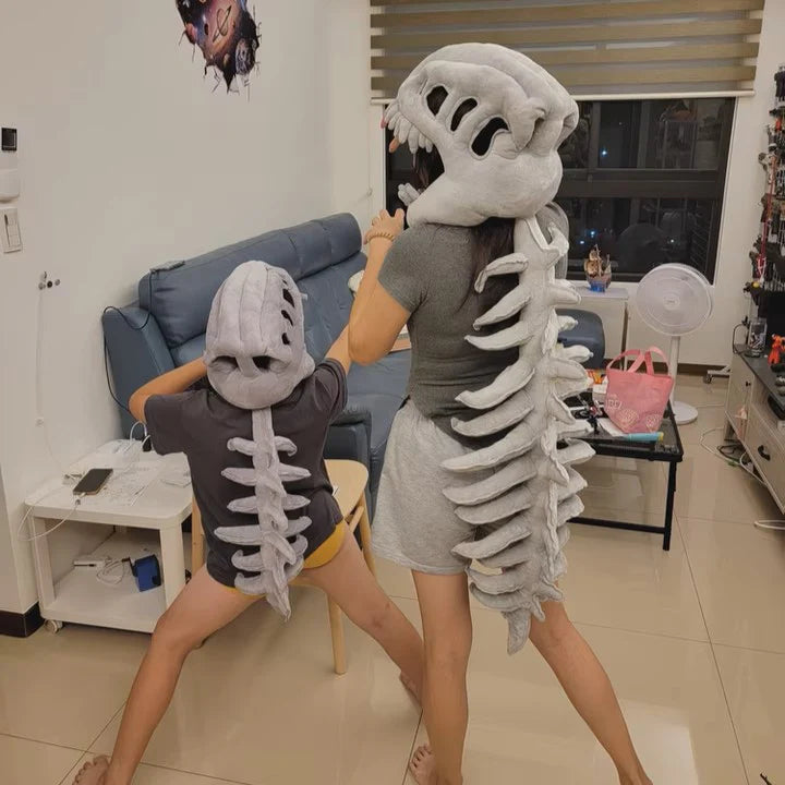 DinoSkele™ 3D Weighted Dinosaur Plush Costume