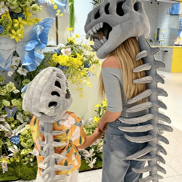 DinoSkele™ 3D Weighted Dinosaur Plush Costume